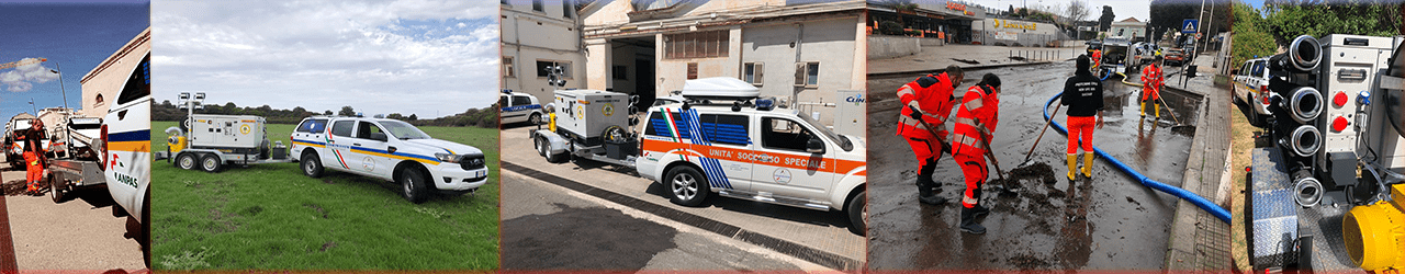 Sassari Soccorso tra i suoi servizi, è fiera dell'impegno dei suoi soci in protezione civile. Infatti è diversi anni che collabora con ANPAS fornendo un supporto capillare sul territorio in ambito i prevenzione idrogeologica